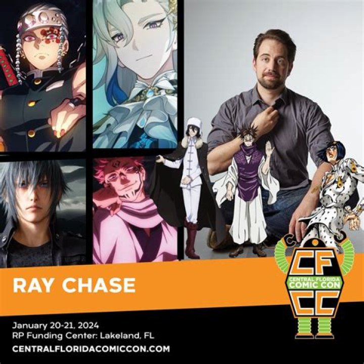 Discover Ray Chase: Voice Actor of Noctis, Tengen, & More!