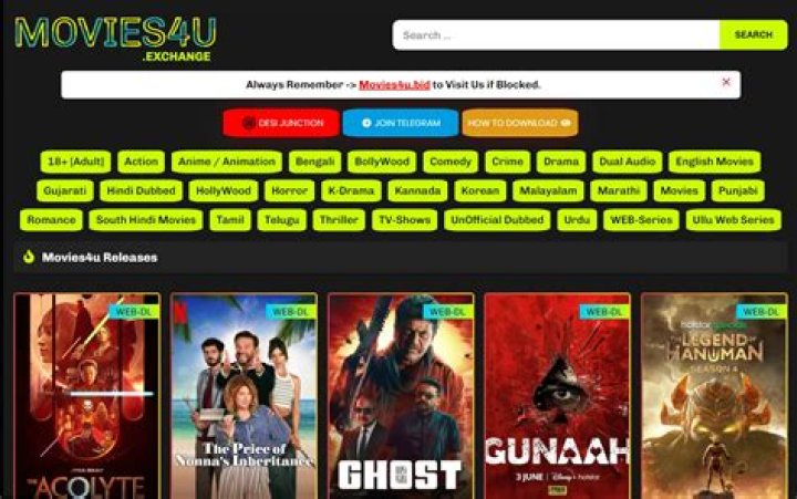 Watch Movies4u: Hollywood & Bollywood Films
